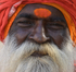 India Porbandar Holy Man detail