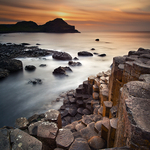 Causeway At Sunset