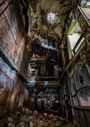 Gary, Indiana | Abandoned Palace Theatre Lobby