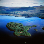 A00405A Island of Inishail on Loch Awe in 2002