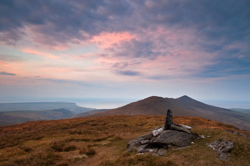 Dusk at Clagh Ouyr, looking towards North Barrule, Ramsey and the Northern Plain.
Get 20% off the cost of this pri…