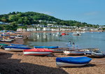 TS87 - View across Back Beach from Teignmouth to Shaldon