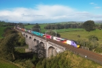 JL - 14.10.23 390119 1S42 07:30 Euston - Glasgow, Docker Viaduct