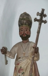 Santa María Nativitas, Hidalgo, Santa María, nave statue, St. Peter