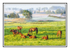Horses in the mist