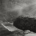 Waterfall, Sgwd Y Bedol, Brecon Beacons, winter 2014