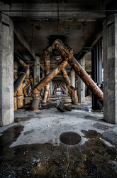 Baltimore's Abandoned Northern Central Grain Elevator