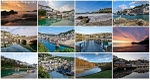 Collage of Looe views
