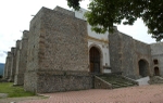 San Miguel Arcángel, façade & capilla abierta