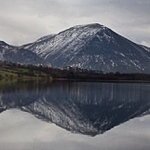 loweswater at dusk from holmewood