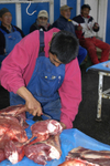 Sisimuit Butcher Whale meat