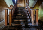 Abandoned Empire Hotel (Sharon Springs, NY) | Staircase