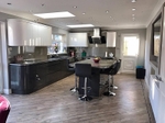 Karndean Van Gogh in 'distressed oak' (VGW 82T) with DS07 design strip
