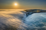 z3472 Flowing Fog abover Compton Bay