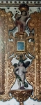 Nave wall, putti