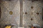 Nave vault, arch & strapwork