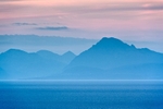 Bla Bheinn sunset from Ardnamurchan, Highland