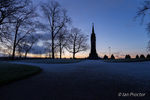 Winter morning in Castle Gardens, Lisburn.