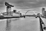 Finnieston crane  squinty bridge 03 BW