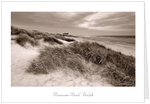 A5 Greeting Card of view of Brancaster Beach