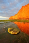 Incoming Tide, Hunt cliff,  Saltburn.         ref 8758