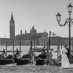 Venetian Bride and Groom, Riva degli Schiavoni