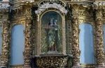 Santo Domingo, nave Nuestra Señora del Rosario altar