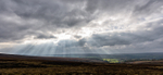 Sun lighting up Goathland