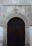 Nave, cloister portal