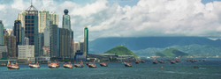 KMPAN-104 Boat Parade Panorama off Western point