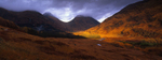 Evenings Golden Glow, Glen Etive