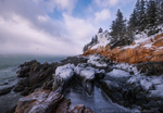 Bass Harbor Light - Frosted