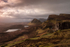 A land of lava flows and landslips