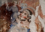Nave mural detail, St. Christopher