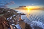 z2643 Steephill Cove at Sunrise