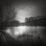 Tarn on Ilkley Moor, Looking East (square format)