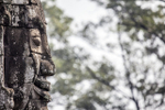 The Bayon temple faces at Ankor Wat