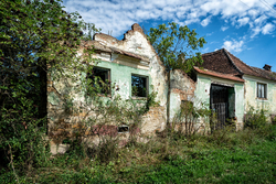 Ruins of Homes | Gherdeal, Romania