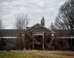 Abandoned Institution | Gloomy Entrance
