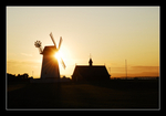 Lytham Windmill at Sunrise 2008 2