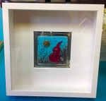 27cm x 27 cm.   £75.00