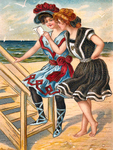 Victorian Beach Scene 32