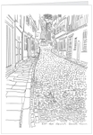 A5 Greeting Card of Elm Hill Norwich