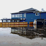 Saint John Marina  - Spring Flood 2018 New Brunswick Canada