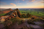 Last light on the Roaches