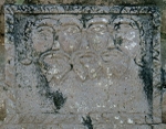 El Señor de la Expiración, atrial cross, front back relief