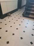 Amtico clipped corners and key squares effect