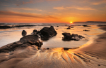 z2078 Compton Bay at Sunset