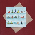 Regatta greetings card