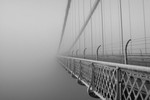 Bristol landscape_Frozen Clifton Suspension Bridge _B0159_Ian Wade